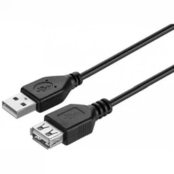 Кабель интерфейсный KITs KITS-W-005 (1.8m) USB Type A (output) - USB Type A (input)