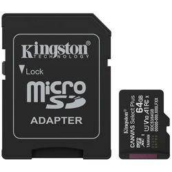 Флеш (Flash) карты Kingston Canvas Select Plus A1 U1 V10 SDCS3/64GB 64 ГБ