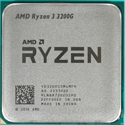 Процессор AMD Ryzen 3 3200G YD3200C5M4MFH OEM Ryzen 3, 4, 3.6, 4, OEM