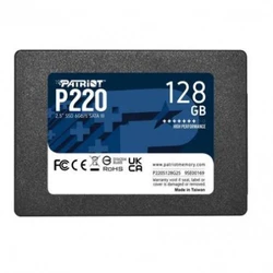 Жесткий диск Patriot P220 P220S128G25 SSD (твердотельные), 128 ГБ, 2.5 дюйма, SATA