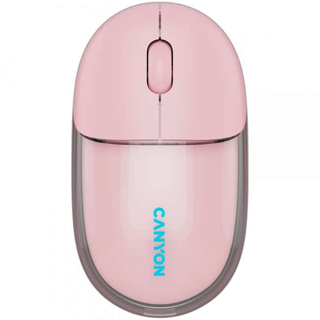 Мышь Canyon OnClick 24 BT Pink CNS-CMSW24P Бюджетные, Беспроводная